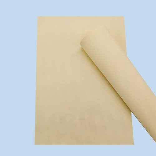 A4 100 g/m² Light Yellow Laid Paper With Exquisite Business Paper for Certificates Letters and Business Cards(50sheets)