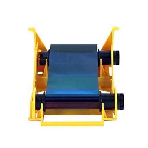 800017-240 Color Ribbon Tape Compatible for Zebra P100i P100M P110i P120i ID Card Printers 800017-240 YMCKO Ribbon 200 Images