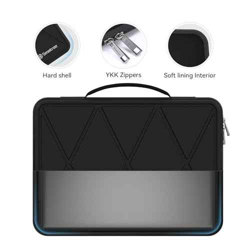 Smatree Hard EVA Protective Case Compatible for 14.2 inch MacBook Pro M5 2025/M4 2024/M3/M2/M1/A2918/A2992/A2779, 13.3 inch MacBook Pro 2015-2012/A1502/A1245/A1425, 12.9inch iPad Pro 2017/2015(X8042)