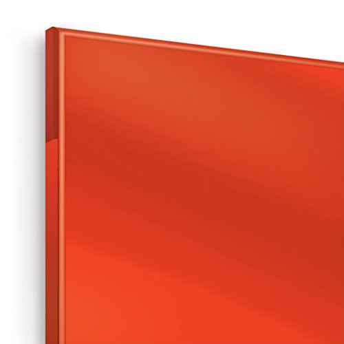 Best-Rite Mosaic Magnetic Glass Markerboard Tiles, 16 by 16-Inch, Red