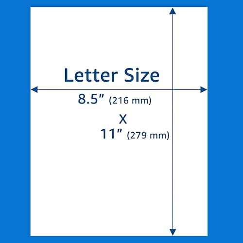 Multi- Use Copy & Printer Paper, 8.5¡± x 11¡±, 20 lbs, (Pack Of 2500 SHEETS/5 REAMS), Letter Size, Laser, Inkjet & Fax Paper, For School, Office & School Applications