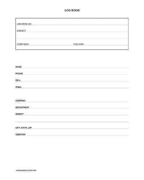 BookFactory Log Book/Multipurpose Log Book - 312 Pages, 8'' x 10'', Black Cover, Section Sewn Hardbound (Made in USA)
