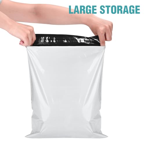 WOW DING Poly Mailers 30 Pcs Self-Sealing Shipping Bags in 3 Sizes