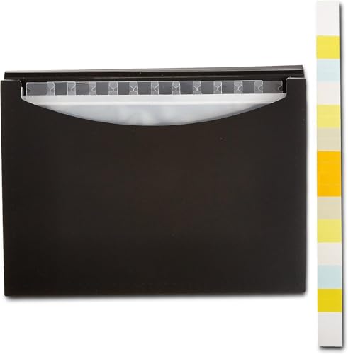Amazon Basics Letter Size Expanding Accordion File Organizer - 13 Compartments, Waterproof, Black - Variation 1