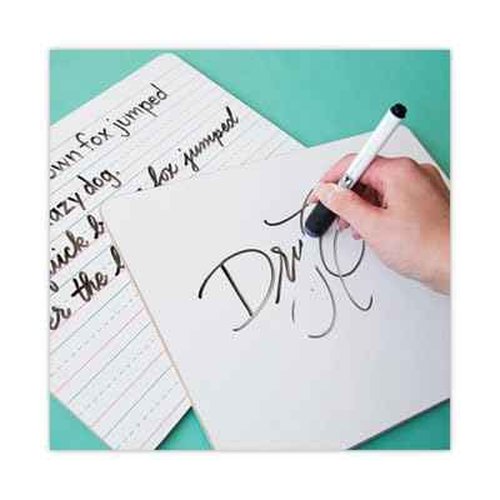 U Brands Dry Erase Lap Board, Double Sided, Small Whiteboard, 9" x 12", 24 Count