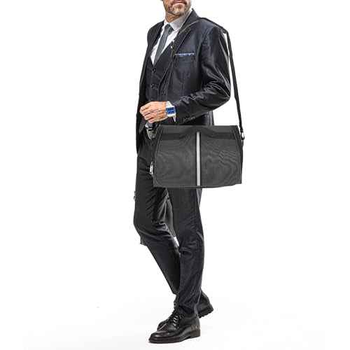 Document Scanner Carrying Case Bag,Film Scanner Case Compatible with Fujitsu iX1400, iX1500, iX1600, Plustek Scanner, Fujitsu Fi Series, Brother and Raven Scanner Use-Dark Grey