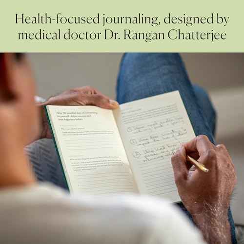 Intelligent Change The Three Question Journal Dr. Rangan Chatterjee - Daily Gratitude 2025 for Mindfulness, Stress Relief, Guided for Daily Mental Wellness Personal Growth - Linen