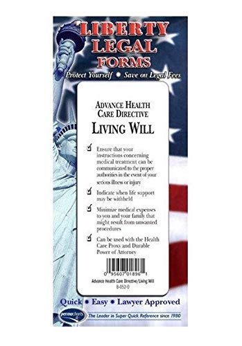 Living Will - Advance Health Care Directive - USA - Do-it-Yourself Legal Form by Permacharts