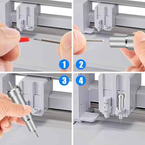 40 PCS Replacement Cutting Blades, Fine Point Blade Compatible with Explore Air 2/Air 3/Maker/Maker 3, 20 PCS Standard Blades, 10 PCS Deep Cutting Blades and 10 PCS Fine Point Blades