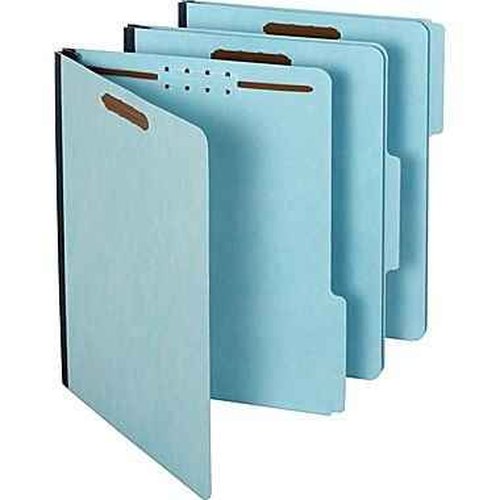 Staples 384868 Pressboard Fastener Folders Letter 2-Inch Expansion 25/Box