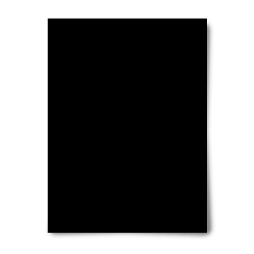 Office Depot Poster Boards, 22in. x 28in., Black, Pack Of 5, 23406