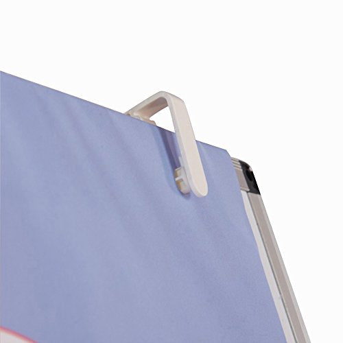 VIZ-PRO Adjustable Whiteboard Easel 24x36 Inches Dry Erase Stand with Pen Tray