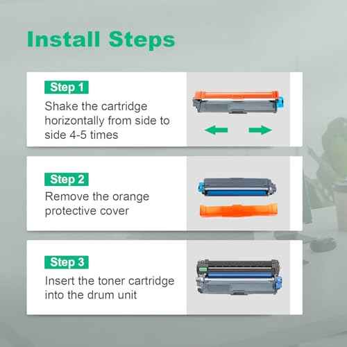 Remanufactured Toner Cartridge Replacement for Brother TN221 TN225 TN-221 TN-225 for DCP-9020CDN HL-3140CW HL-3170CDW HL-3180CDW MFC-9130CW MFC-9330CDW MFC-9340CDW (4-Pack)