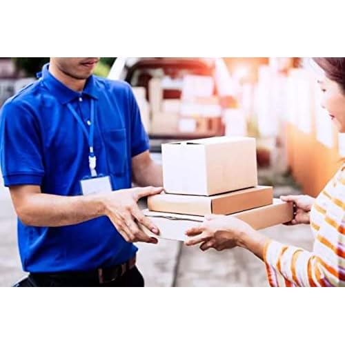 50 Pack 9x6x2'' Small Shipping Boxes, Black Corrugated Cardboard Mailers for Mailing Packaging Small Business (BK962-50)