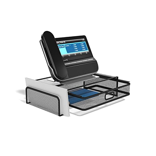 TRU RED Staples TR57577-CC Telestand Mesh Phone Stand for Desktop Phone