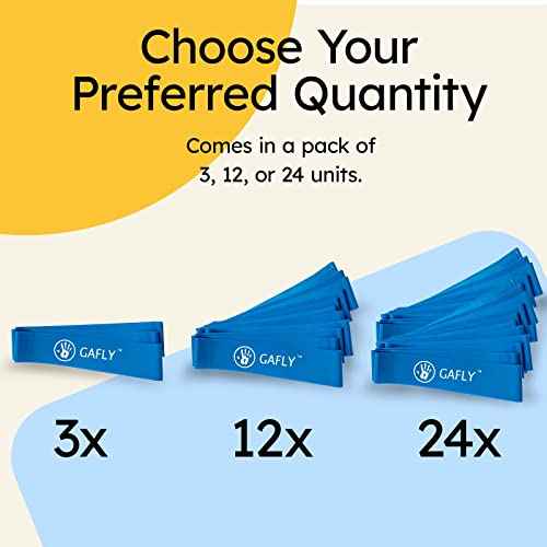 (24 Pack) Gafly Chair Bands for Kids with Fidgety Feet - Alternative Flexible Seating - Bouncy Fidget Bands for Classroom Chairs & Desks - Durable Chair Bands - ADHD Tools for Kids with Sensory Needs