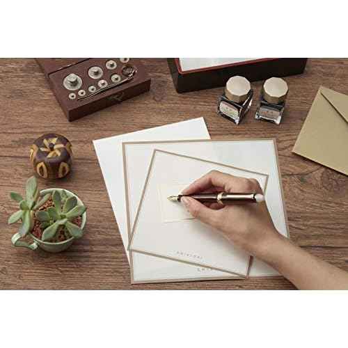 Sailor 11-0558-201 Fountain Pen, Four Seasons Weave, Moon and Night Water, Night Cherry Blossom, Fine Point