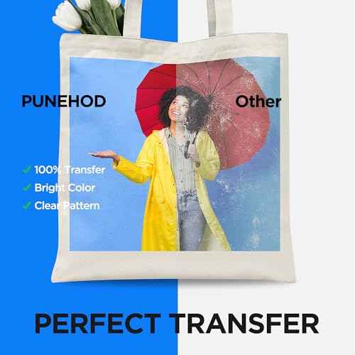 PUNEHOD DTF Ink 600ML - Premium DTF Transfer Ink for PET Film, Refill Ink for DTF Printer L1800 R1390 L805 L800 XP600 TX800, Size: 6 * 100ml (CMYKW+White)