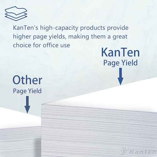 KANTEN DR-920 Black Drum Unit Compatible with Brother HL-L5210DN HL-L5215DW HL-L6210DW HL-L6210DWT DCP-L5510DN MFC-L5710DN Printer (1 Pack)