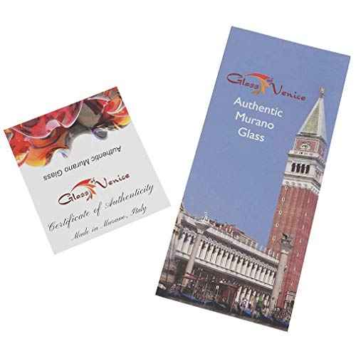 Glass Of Venice Murano Glass Italian Millefiori Office Letter Opener Handmade Envelope Slitter Mail Opener Knife Unique Letter Knives Gifts for Office