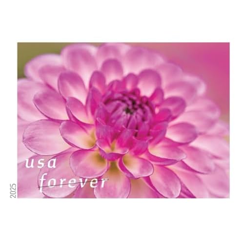 Dahlias 2025 (Book of 20) First-Class Mail Forever Postage Stamps