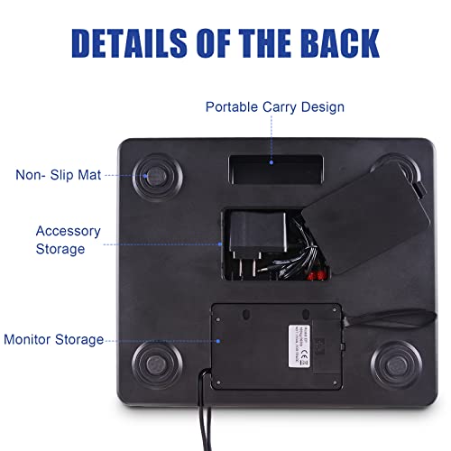 Fuzion Shipping Scale for Packages Small Business - 440lb x 0.1lb Digital Postal Scale for Packages, Shipping Package Scale, Postage Scale, Postal Scale, Luggage Scale