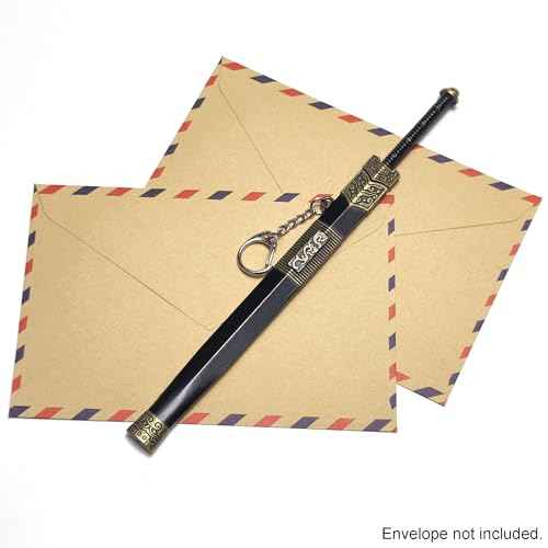 8-Inch Letter Opener with Protective Cover and Display Stand for Daily Mail and Desk D?cor Bronze/Black