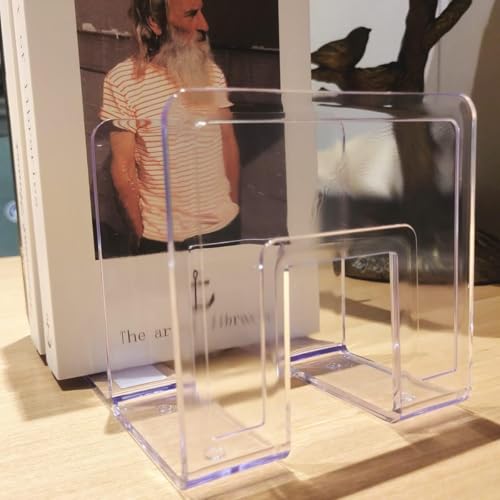 YAGELI Clear Acrylic Purse Organizer 2-Pack with 3 Compartments, Fits Clutches & Handbags