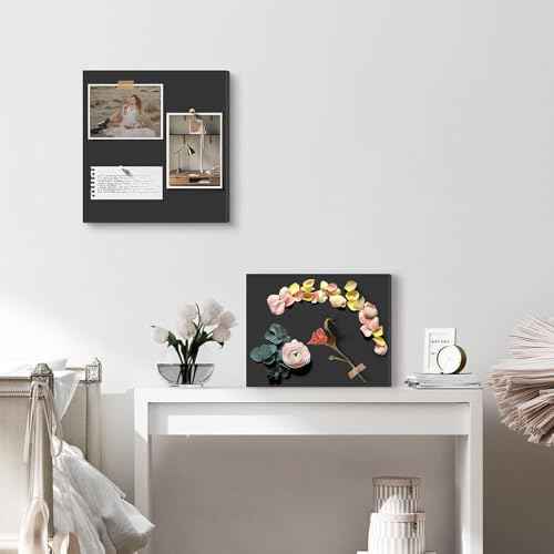 AUEAR, 5 Pack 9x12 Black Foam Boards, Foam Core Poster Board for Display, Mounting, Print, Presentation and Projects, 3/16'' Thick