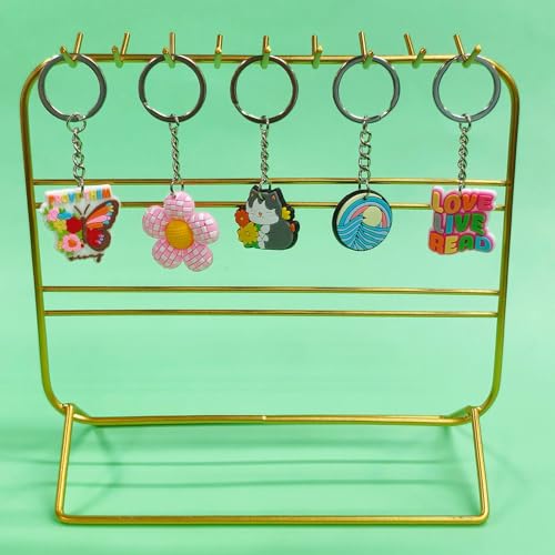 30/50/100/200pcs Random Different Keychains, Lot Mixed Cute Keyring for Classroom Prizes Students Incentives