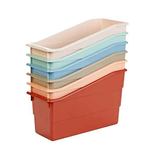 Really Good Stuff Durable Book and Binder Holders - Boho, Set of 6