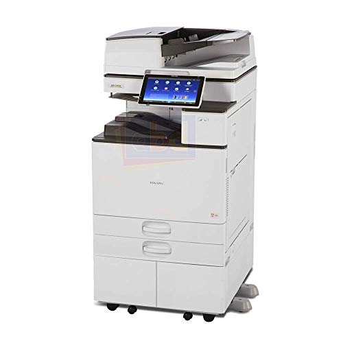 Refurbished Ricoh Aficio MP C5504 Color Laser Multifunction Printer - 55ppm, Copy Scan Print, 2 Trays, Stand