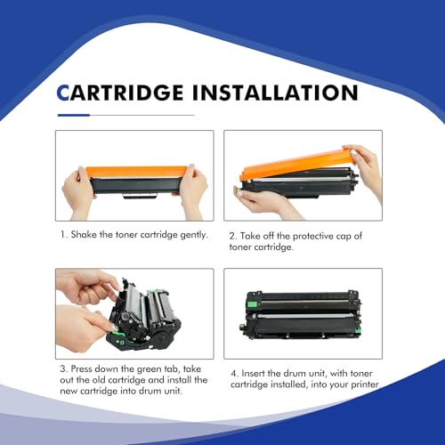 TN227BK TN-227BK TN227 Black MFC-L3770CDW Toner Cartridge Replacement for Brother TN227 TN227BK TN-223BK TN223BK for MFC-L3770CDW HL-L3290CDW HL-L3230CDW MFC-L3750CDW L3710CW L3210CW Printer (2 Pack)