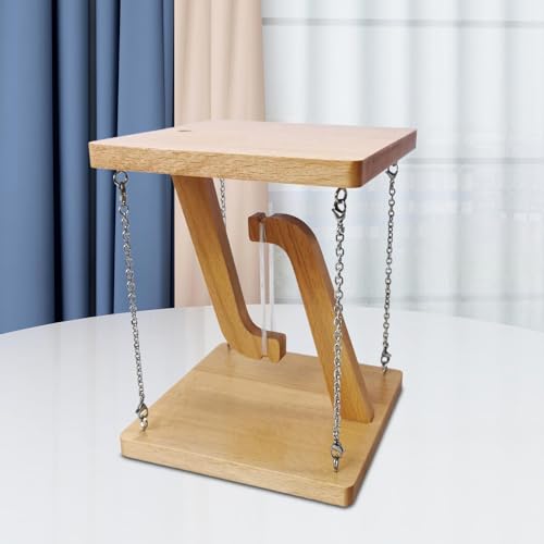 Tensegrity Tabletop Ornament and Speaker/Plant Stand – Wooden Educational Toy