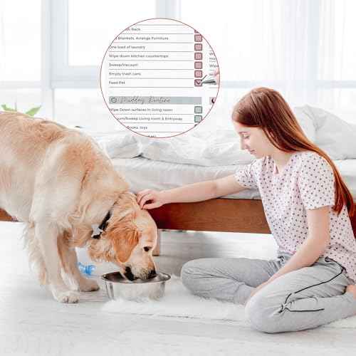 Adhd Cleaning Planner for Adults and Teens Adhd Cleaning and Organizing Planner Cleaning Schedule and Checklist Notebook List Daily Weekly Monthly for Home Chore Chart Adhd Daily Planner