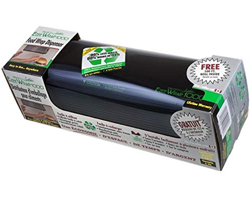 Plastic Wrap Dispenser 1 pk Black