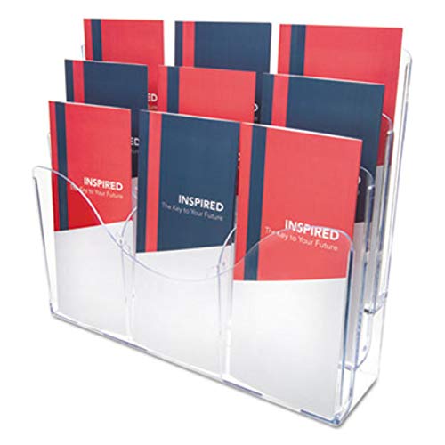 Deflecto 47631 Three-Tier Document Organizer with Removable Dividers