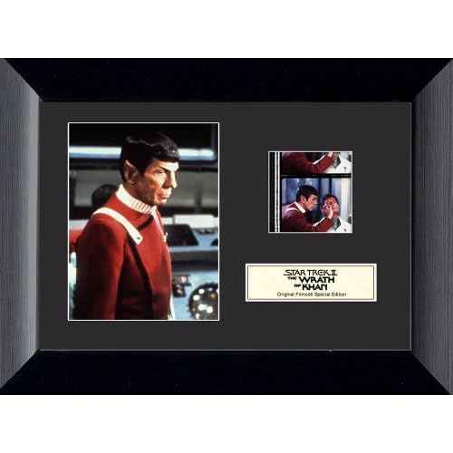 Star Trek The Wrath of Khan Framed Mini Film Cell Presentation