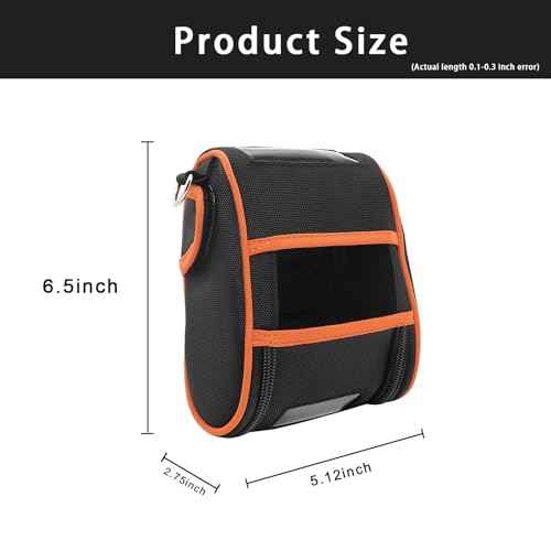 Carrying Case for Zebra ZQ510 ZQ511 Printer, Shoulder Belt Holster for ZQ510 ZQ511 Label Printer