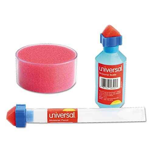Universal Pencil Style Moistener, 2 Oz, Blue
