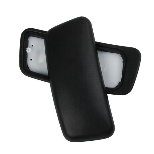 CosmosBeam New Arm Pads Caps Replacement for Haworth Zody Office Chair 1 Pair Black