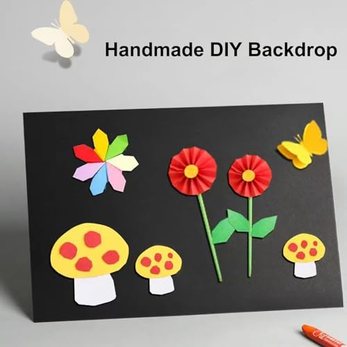 24¡±¡¿36¡± Large Poster Board 30pcs Black Poster Paper Poster Board Bulk suitable for DIY, Crafts, Signs Project Presentations, Drawing and School Supplies,250GSM Thickness Blank Posterboard