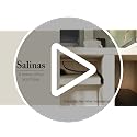 Bush Salinas 60W L Shaped Desk Hutch in Ash Brown