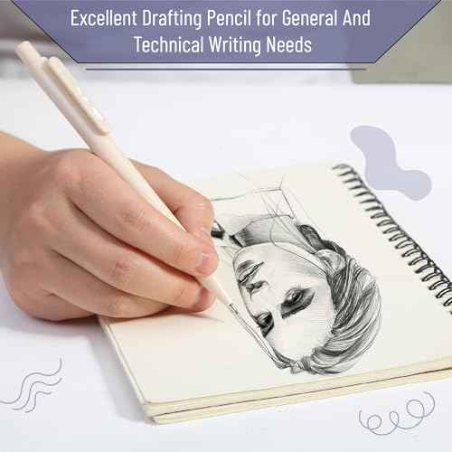 Mr. Pen- Pastel Mechanical Pencil Set with Lead Refills & Erasers, 6 Pack, 3 Sizes, 0.5 0.7 & 0.9mm, Aesthetic Mechanical Pencils Set, Pastel Mechanical Pencils
