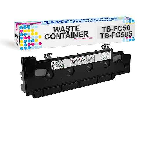 MADE IN USA TONER Compatible Waste Container for Toshiba TBFC50,TB-FC50, TB FC505,TB-FC505, e-Studio 2505 2515 2555C 3005AC 3015 3055C 3505 3515 3555C 4505 4515 4555C 5005 5015 5055C (1 Cartridge)