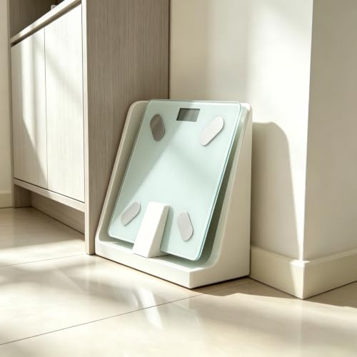 Bathroom Scale Organizer Stand - Space-Saving Holder for Digital Scales
