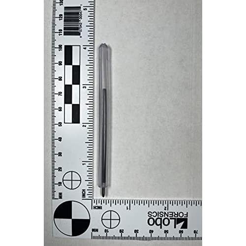 Flexible Safety Pen Mental Health Hospital Jail Non-Lethal Writing Pen 100 Pack (Black)