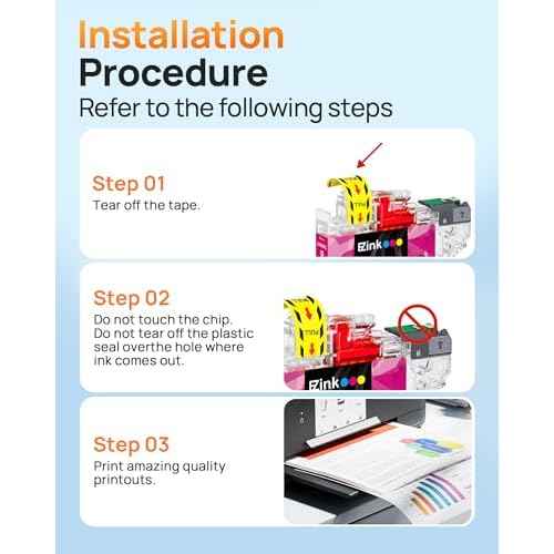 E-Z Ink Compatible Ink Cartridge Replacement for Brother LC401 XL LC401XL Ink Cartridge Use for MFC-J1010DW MFC-J1012DW MFC-J1170DW Printer (Magenta, 1-Pack)