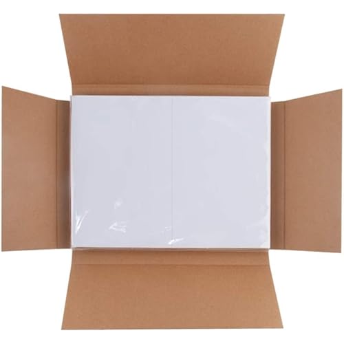 L LIKED Half Sheet Shipping Labels 2 per Sheet, 500 Sheets Printable 8.5" x 5.5" Sticker for Laser & Inkjet Printers Labels (1000 PCS Labels)