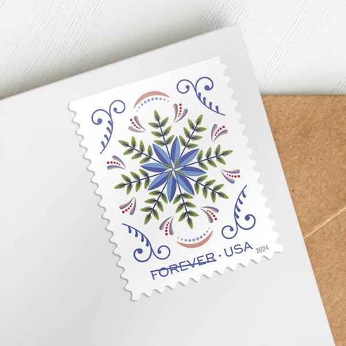 Holiday Joy (5 Booklets, 100 Stamps) First-Class Mail Forever Postage Stamps